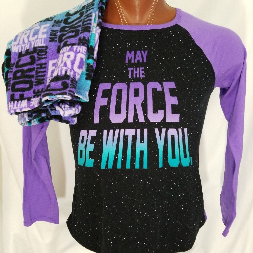 Star Wars May The Force Be With You Pajamas L
